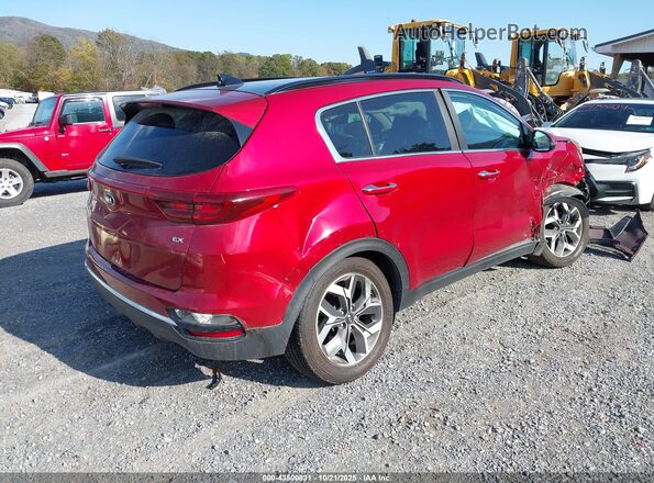 KNDPNCAC0N7984100 2022 KIA SPORTAGE Red Tył prawy