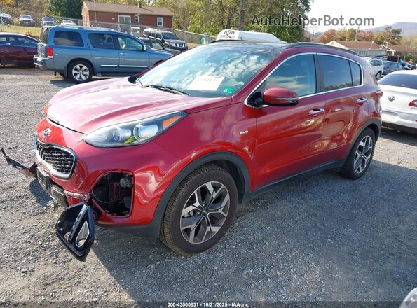 KNDPNCAC0N7984100 2022 KIA SPORTAGE Red Przód lewy