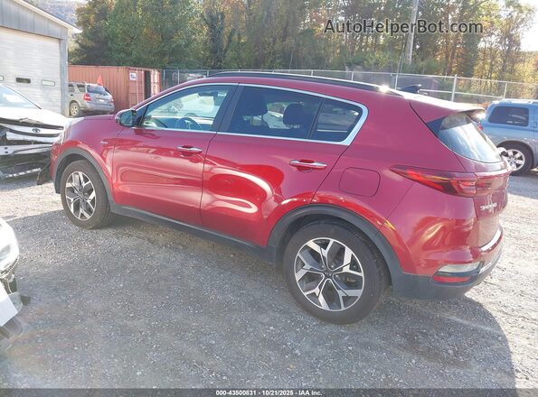 KNDPNCAC0N7984100 2022 KIA SPORTAGE Red Tył lewy