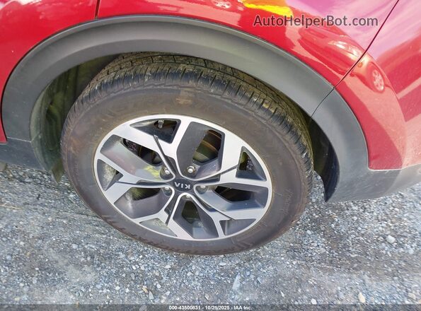KNDPNCAC0N7984100 2022 KIA SPORTAGE Red Widok zestawu wskaźników