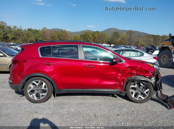 KNDPNCAC0N7984100 2022 KIA SPORTAGE Red Widok wnętrza 360 stopni