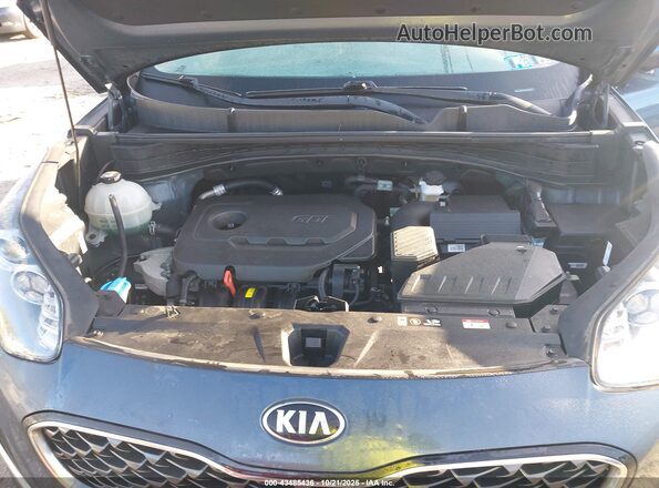 KNDPNCAC9L7835312 2020 KIA SPORTAGE Blue უკანა ხედი