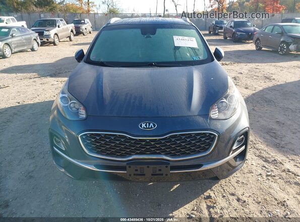 KNDPNCAC9L7835312 2020 KIA SPORTAGE Blue ხელსაწყოთა პანელის ხედი