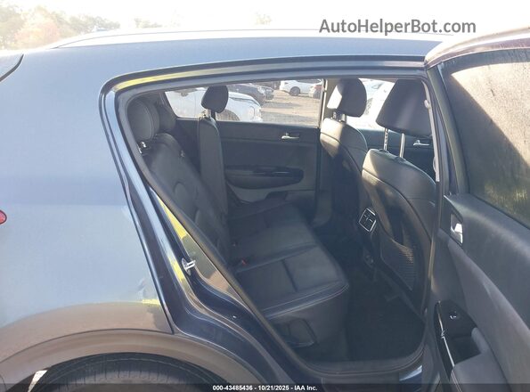 KNDPNCAC9L7835312 2020 KIA SPORTAGE Blue VIN კოდის სტიკერის ხედი
