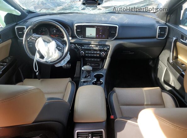 KNDPR3A60M7863175 2021 KIA SPORTAGE Blue 
