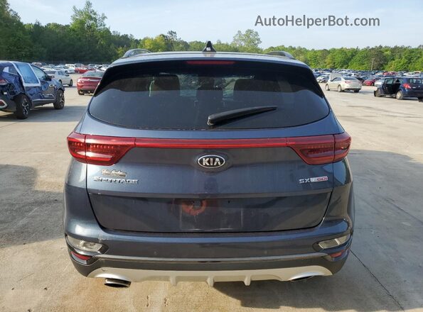 KNDPR3A60M7863175 2021 KIA SPORTAGE Blue 