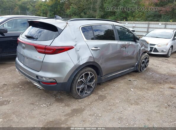 KNDPR3A61L7754397 2020 KIA SPORTAGE Silver უკანა მარჯვენა