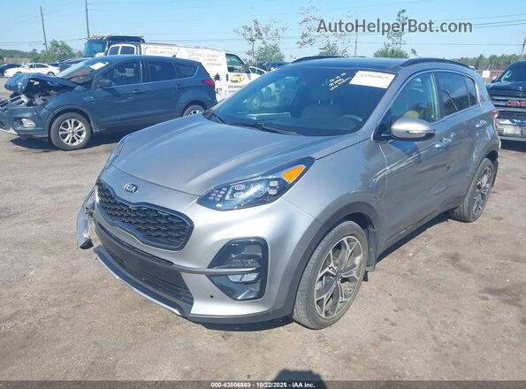 KNDPR3A65N7995012 2022 KIA SPORTAGE Серый Передняя левая четверть