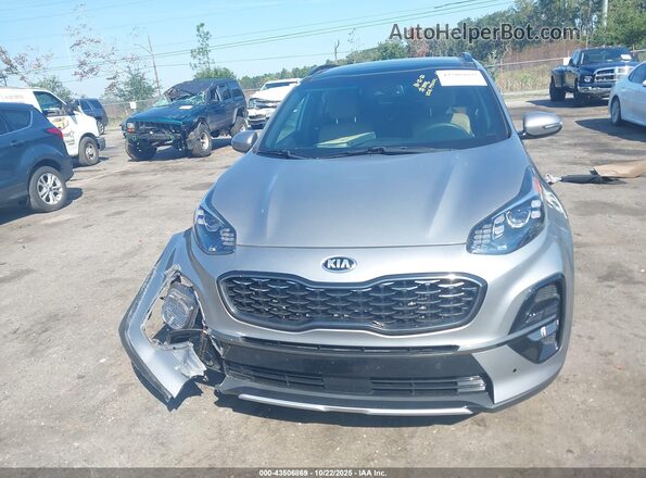 KNDPR3A65N7995012 2022 KIA SPORTAGE Серый Вид щитка приборов