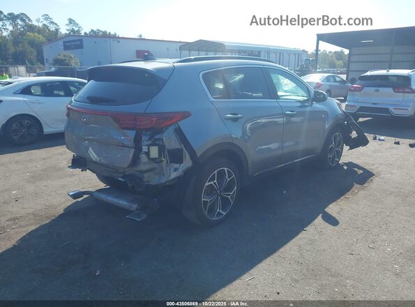 KNDPR3A65N7995012 2022 KIA SPORTAGE Серый Задняя правая четверть