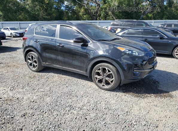 KNDPRCA69L7697091 2020 KIA SPORTAGE Black წინა მარჯვენა