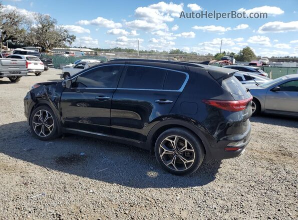 KNDPRCA69L7697091 2020 KIA SPORTAGE Black უკანა მარცხენა