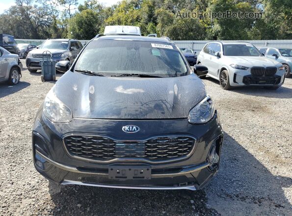 KNDPRCA69L7697091 2020 KIA SPORTAGE Black წინა ხედი