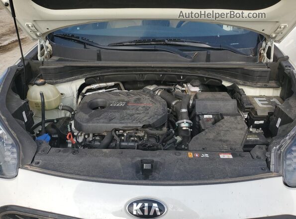 KNDPRCA69L7790144 2020 KIA SPORTAGE Белый Вид подкапотного пространства