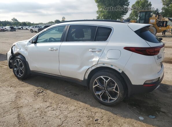 KNDPRCA69L7790144 2020 KIA SPORTAGE Белый Задняя левая четверть