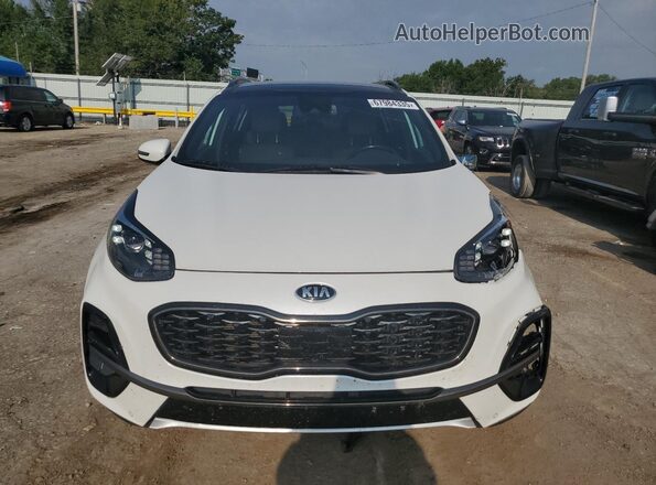 KNDPRCA69L7790144 2020 KIA SPORTAGE Белый Вид спереди