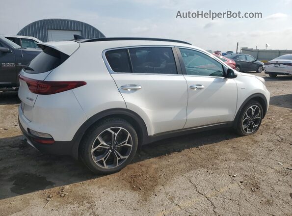 KNDPRCA69L7790144 2020 KIA SPORTAGE Белый Задняя правая четверть
