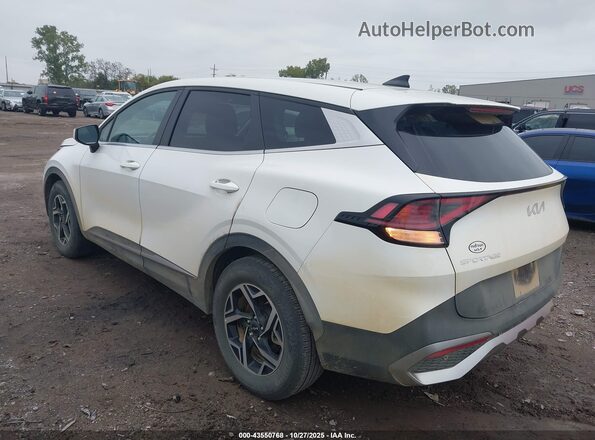KNDPU3DF0S7357630 2025 KIA SPORTAGE White Հետևի ձախ