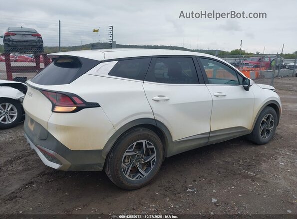 KNDPU3DF0S7357630 2025 KIA SPORTAGE White Հետևի աջ