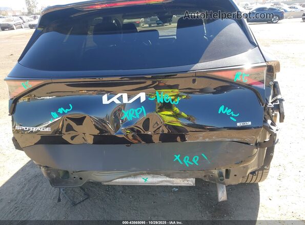 KNDPVCAG2P7104052 2023 KIA SPORTAGE HYBRID Черный Вид спереди