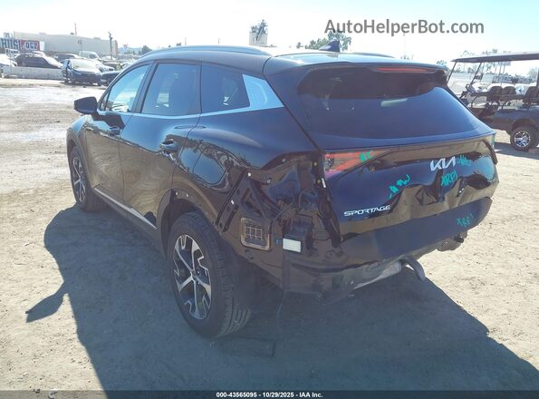 KNDPVCAG2P7104052 2023 KIA SPORTAGE HYBRID Черный Задняя левая четверть