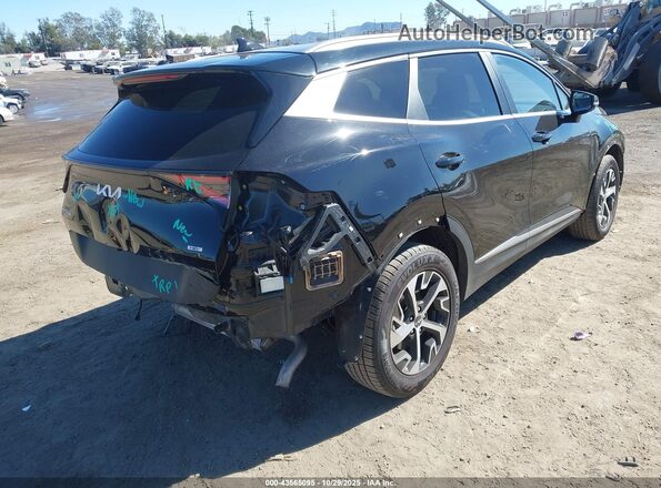 KNDPVCAG2P7104052 2023 KIA SPORTAGE HYBRID Черный Задняя правая четверть