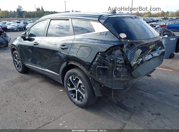 KNDPVCAG3P7028809 2023 KIA SPORTAGE HYBRID Черный Задняя левая четверть