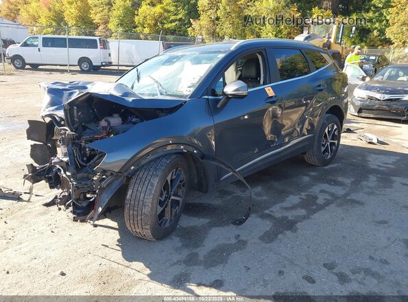 KNDPVCAG3P7068713 2023 KIA SPORTAGE HYBRID Gray წინა მარცხენა ხედი სამი მეოთხედიდან