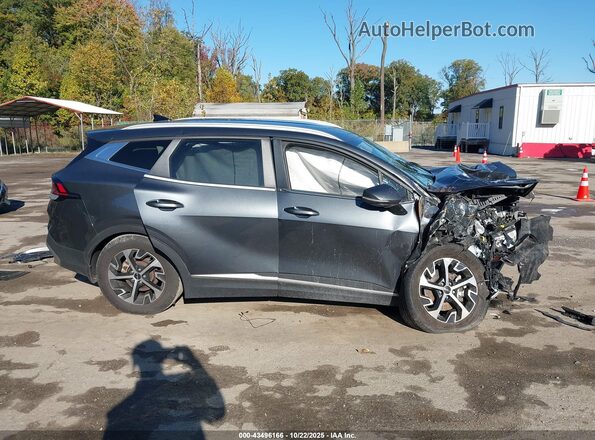 KNDPVCAG3P7068713 2023 KIA SPORTAGE HYBRID Gray უკანა სალონის ხედი