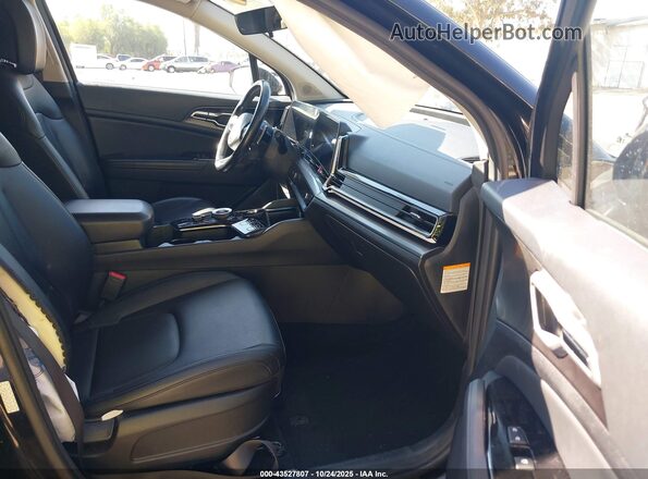 KNDPVCAG7P7014928 2023 KIA SPORTAGE HYBRID Black Вид салону спереду