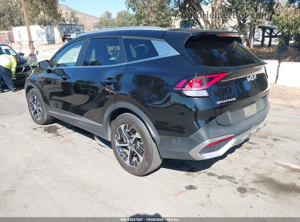 KNDPVCAG7P7014928 2023 KIA SPORTAGE HYBRID Black Задня ліва чверть