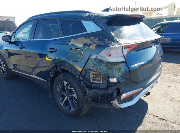 KNDPVCDG0R7130521 2024 KIA SPORTAGE HYBRID Dark Blue Vista frontal