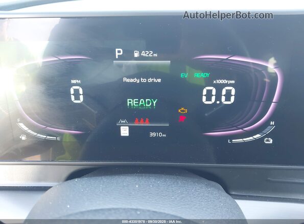 KNDPVCDG3S7243465 2025 KIA SPORTAGE HYBRID White Հետևի նստատեղերի տեսք