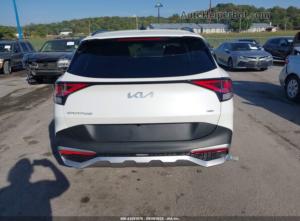 KNDPVCDG3S7243465 2025 KIA SPORTAGE HYBRID White 