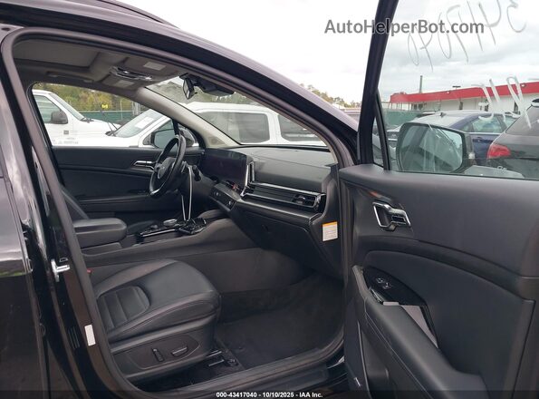 KNDPXCAG2P7055655 2023 KIA SPORTAGE HYBRID Black Widok wnętrza z przodu