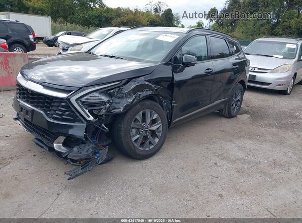 KNDPXCAG2P7055655 2023 KIA SPORTAGE HYBRID Black Przód lewy