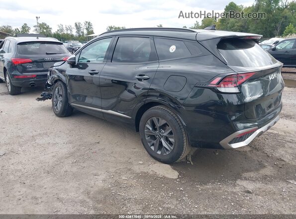 KNDPXCAG2P7055655 2023 KIA SPORTAGE HYBRID Black Tył lewy