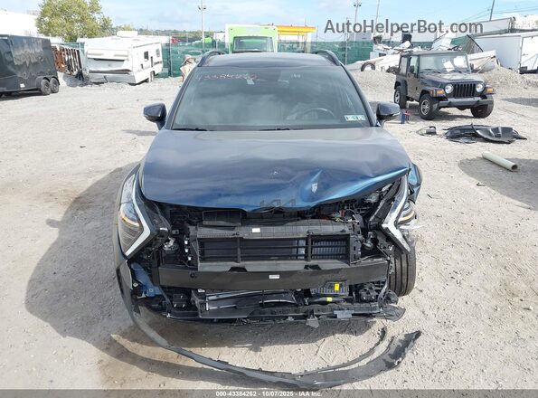 KNDPYDDH4S7277730 2025 KIA SPORTAGE PLUG-IN HYBRID Blue Rear interior view