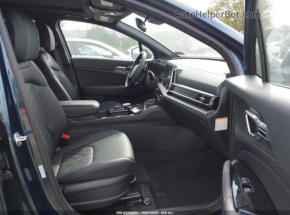 KNDPYDDH4S7277730 2025 KIA SPORTAGE PLUG-IN HYBRID Blue Front interior view
