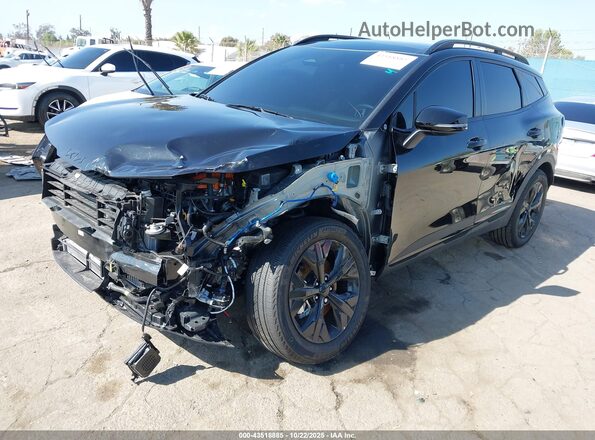 KNDPYDDH6S7277583 2025 KIA SPORTAGE PLUG-IN HYBRID Black Vista tres cuartos delantera izquierda