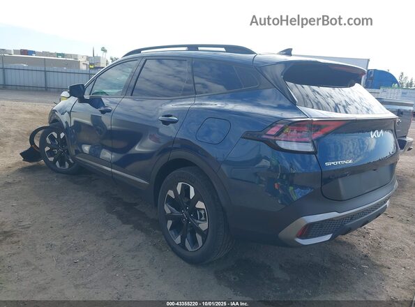 KNDPZDAH6P7068420 2023 KIA SPORTAGE PLUG-IN HYBRID Blue Trasero izquierdo
