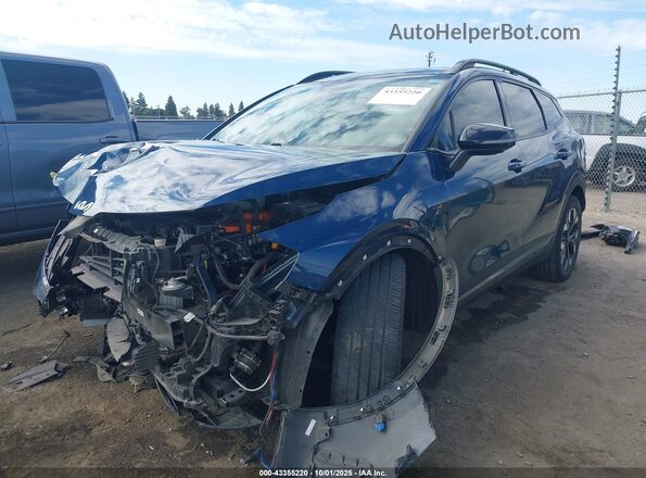 KNDPZDAH6P7068420 2023 KIA SPORTAGE PLUG-IN HYBRID Blue Vista tres cuartos delantera izquierda
