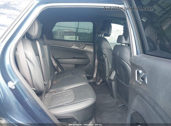 KNDPZDAH6P7068420 2023 KIA SPORTAGE PLUG-IN HYBRID Blue Vista de la etiqueta del VIN