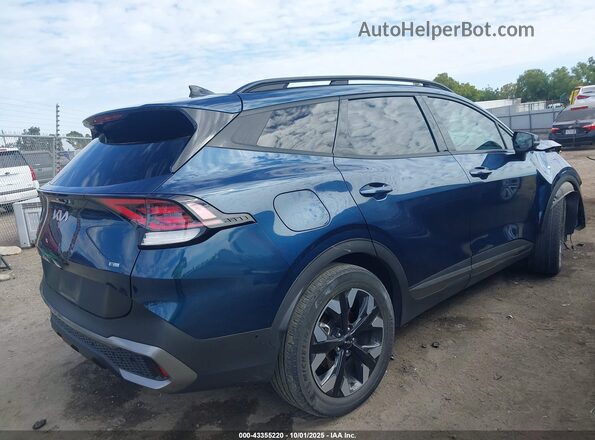 KNDPZDAH6P7068420 2023 KIA SPORTAGE PLUG-IN HYBRID Blue Trasero derecho