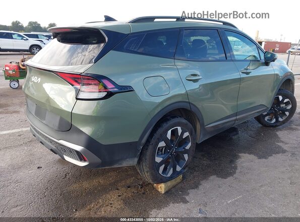 KNDPZDAH8P7102521 2023 KIA SPORTAGE PLUG-IN HYBRID Green Trasero derecho