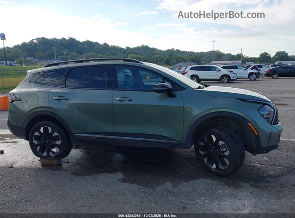 KNDPZDAH8P7102521 2023 KIA SPORTAGE PLUG-IN HYBRID Green Vista interior trasera