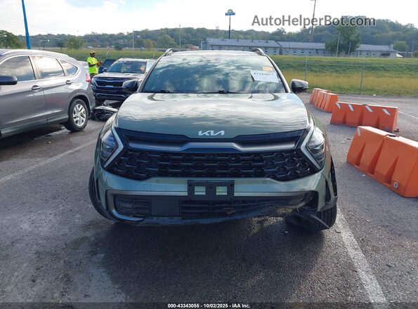 KNDPZDAH8P7102521 2023 KIA SPORTAGE PLUG-IN HYBRID Green Vista del cuadro de instrumentos