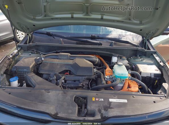 KNDPZDAH8P7102521 2023 KIA SPORTAGE PLUG-IN HYBRID Green Vista trasera