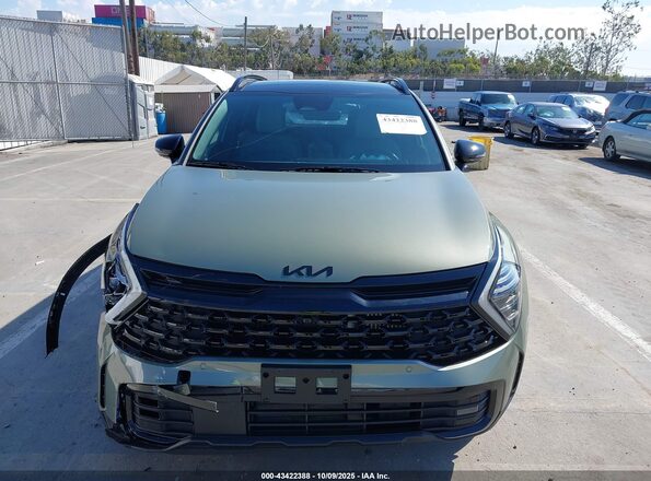 KNDPZDDH3S7237975 2025 KIA SPORTAGE PLUG-IN HYBRID Green Vista del cuadro de instrumentos
