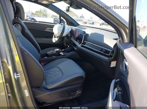 KNDPZDDH3S7237975 2025 KIA SPORTAGE PLUG-IN HYBRID Green Vista interior delantera
